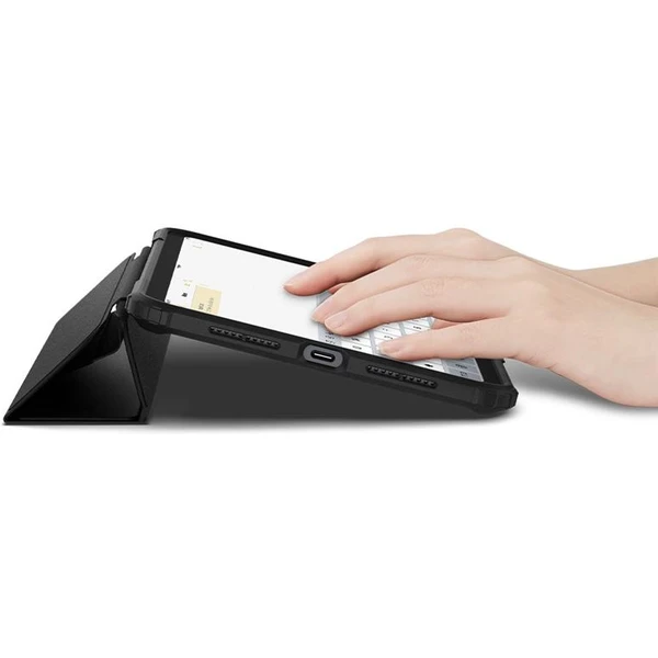 Spigen Ultra Hybrid Pro krytý Apple iPad mini 6 (2021)/iPad mini 7 (2024) čierny - Puzdra - Obrázok TPYZ000501