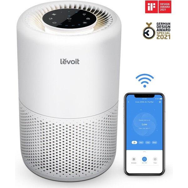 Levoit Core 200S SMART inteligentná čistička vzduchu