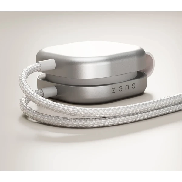 ZENS USB C-C Pro 3 MagSafe/Qi2 3v1 nabíjačka s USB-C káblom (140W) biela - Nabíjačky - Obrázok TQAL000K01