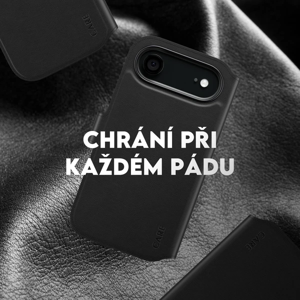 PanzerGlass® CARE Tango 2v1 Wallet púzdro s MagSafe Apple iPhone Air čierne - Puzdra - Obrázok TQDH000K01