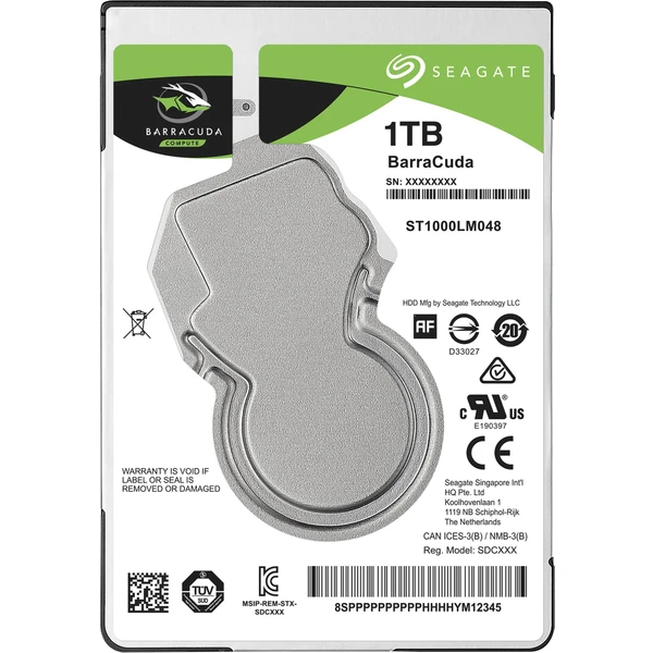 Seagate BarraCuda HDD 2,5" 1TB - Pevné disky - Hlavný obrázok