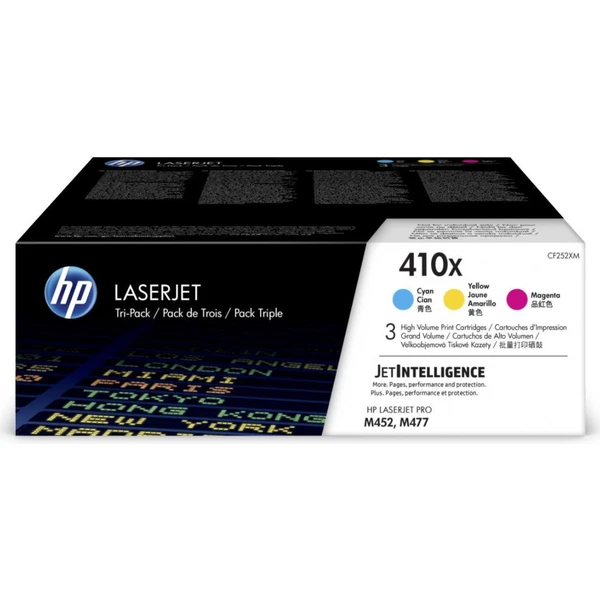 HP CF252XM č. 410X Viacfarebná originálna - Tonery - Hlavný obrázok
