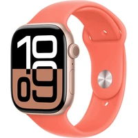 Apple Watch 49/46/45/44mm mandarínkový športový remienok S/M - Remienky