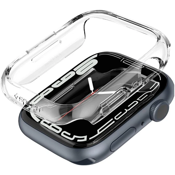 Spigen Thin Fit puzdro Apple Watch 9/8/7 (45mm) číre - Puzdra - Hlavný obrázok