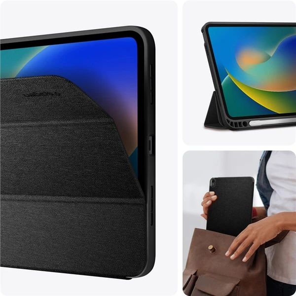 Spigen Urban Fit púzdro iPad 10.9" (2022)/iPad 11" (2025) čierne - Puzdra - Obrázok TT81000701