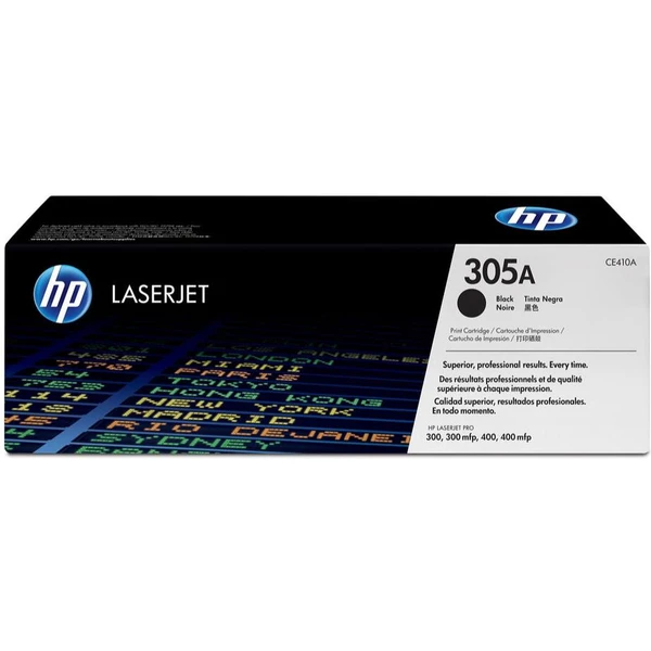 HP CE410A č. 305A Čierna originálna - Tonery - Hlavný obrázok