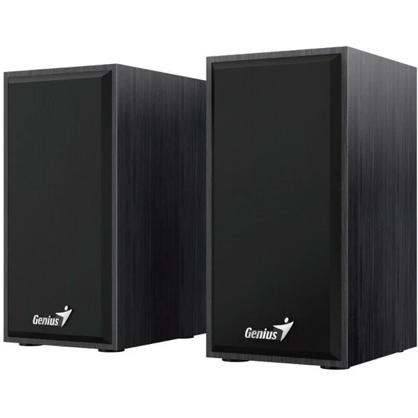 Genius SP-HF180 drevené reproduktory 2.0 čierne - Reproduktory - Obrázok TTMK300401