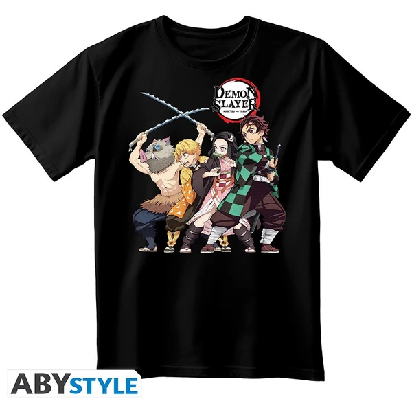 Tričko ABYstyle Demon Slayer - Group L - Tričká - Hlavný obrázok