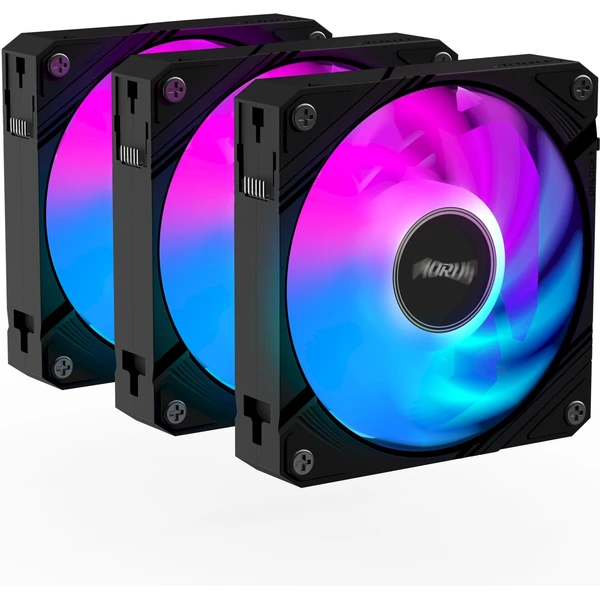 GIGABYTE AORUS EZ CHAIN ??FAN 120 (3-Pack) - Ventilátory pre PC - Obrázok TU5H000K01