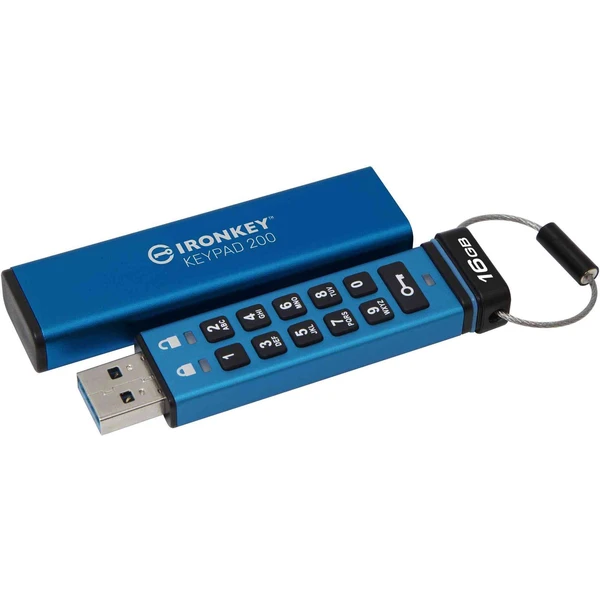 Kingston IronKey Keypad 200 16GB USB flash disk - Flashdisky - Obrázok TUGK300401