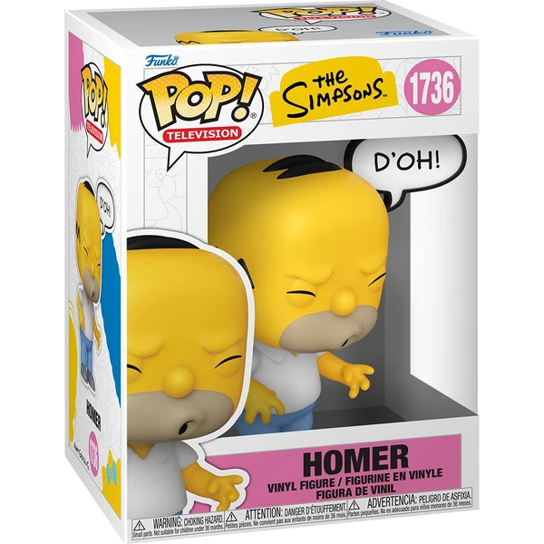 Funko POP! #1736 TV: The Simpsons - Homer Sayings (D'Oh!)  - Funko POP! - Obrázok TUHK000K01