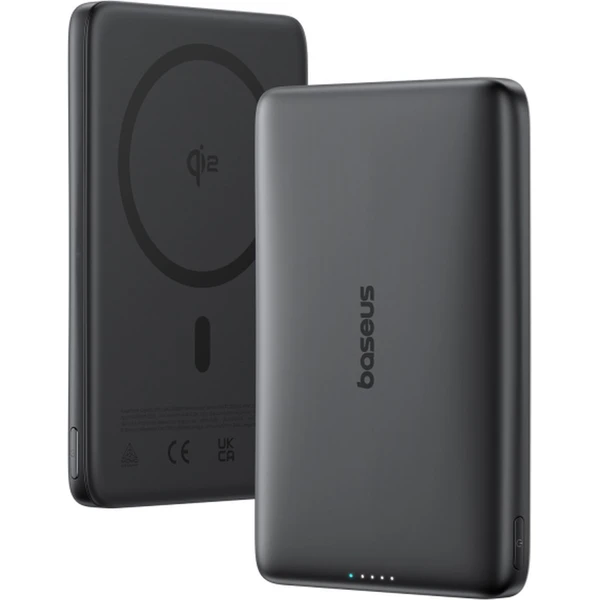 Baseus AM41 bezdrôtová powerbanka 10000mAh čierna - Powerbanky - Obrázok TUTL000K01