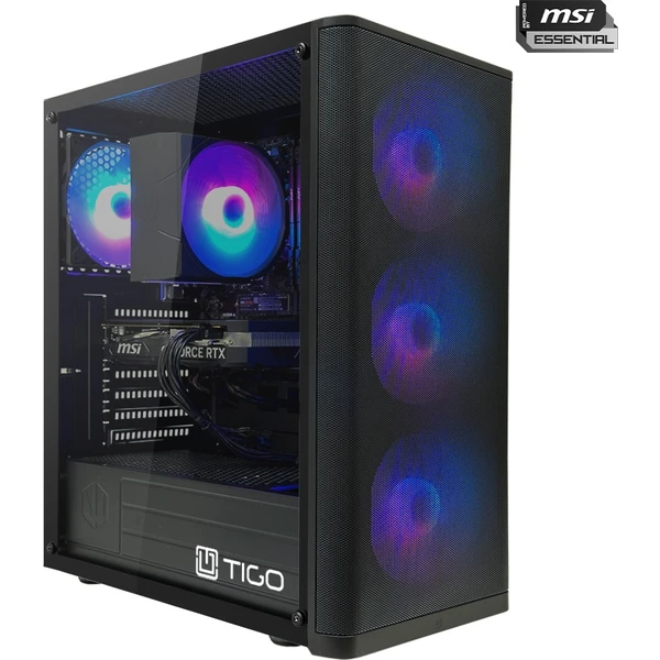 TIGO Gamer R5-5500 4060 - 1TB 32GB - Stolné počítače - Hlavný obrázok