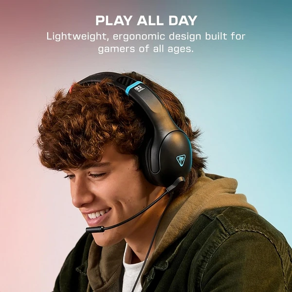 Turtle Beach Airlite Fit herné slúchadlá pre Nintendo Switch 2 červeno-čierna - Slúchadlá - Obrázok TWJI000K01