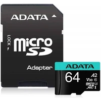 ADATA Premier Pro microSDXC 64GB + SD adaptér - Pamäťové karty