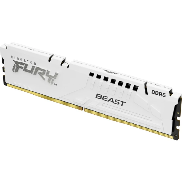 Kingston FURY Beast White DDR5 32GB 5600MT/s CL36 DIMM (2x16GB) EXPO/XMP - Operačné pamäte - Obrázok TWWN100501