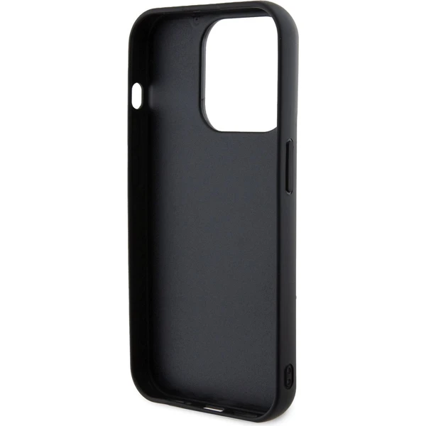 Karl Lagerfeld 3D Rubber Karl and Choupette kryt iPhone 15 Pre čierny - Puzdra - Obrázok TXM6000701