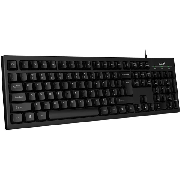 Genius Smart KB-100 klávesnica čierna SK/SK - Klávesnice - Obrázok TXUK300401
