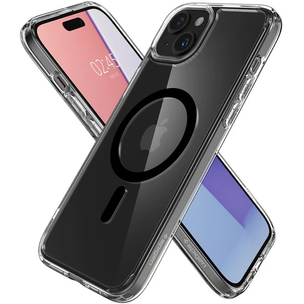 Spigen Ultra Hybrid MagFit kryt iPhone 15 čierny - Puzdra - Obrázok TXV8000601