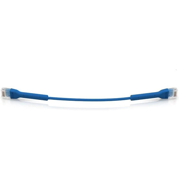 Ubiquiti UniFi RJ45/RJ45 Cat6 prepojovací kábel 0,22m modrý - Káble a redukcie - Obrázok TXVM300401