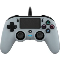 PS4 HW Gamepad Nacon Compact Controller Grey - Herné ovládače