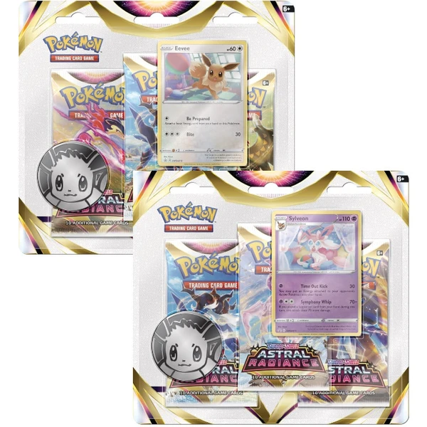 Pokémon TCG: SWSH10 Astral Radiance - 3 Blister Booster - Pokémon karty - Hlavný obrázok