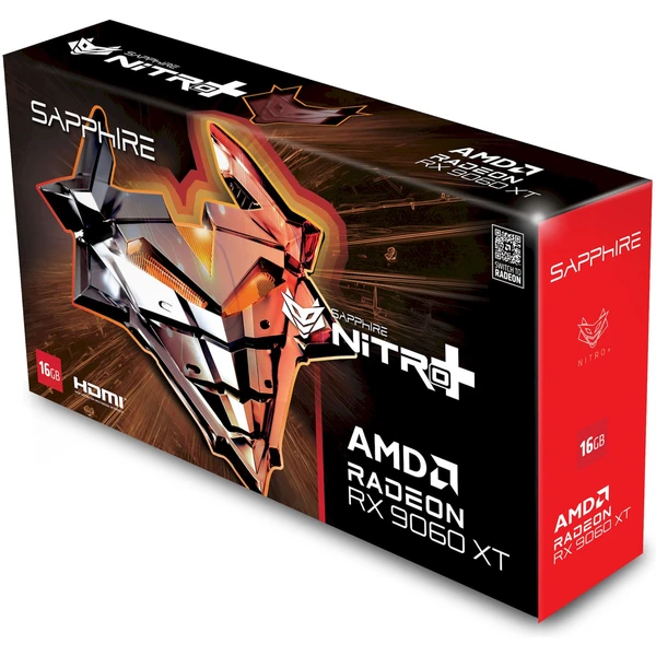 Sapphire NITRO+ AMD Radeon RX 9060 XT GAMING OC 16GB - Grafické karty - Obrázok U01H000N01