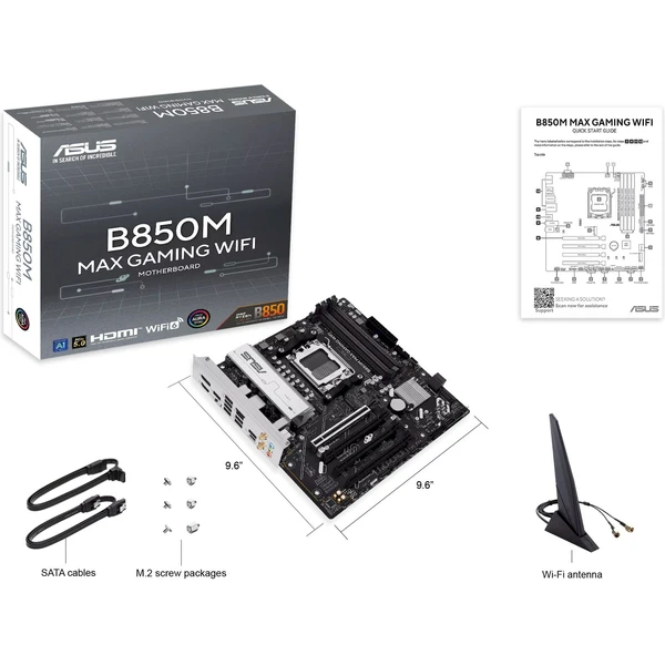 ASUS B850M MAX GAMING WIFI - Základné dosky - Obrázok U0BN000K01