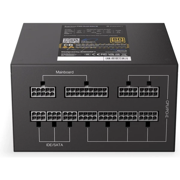 Endorfy Supremo FM5 Gold 650W - Zdroje - Obrázok U0C1000O01