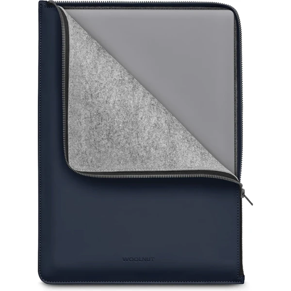 Woolnut Matné PU Folio puzdro MacBook Pro 16" tmavomodré - Puzdra - Hlavný obrázok