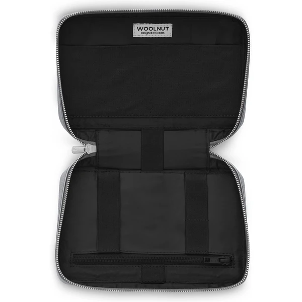 Woolnut kožený Tech Organizér šedý - Organizéry - Obrázok U0Q4000701