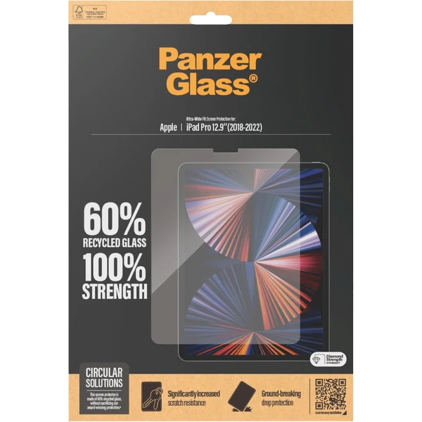 PanzerGlass Platinum tvrdené sklo Apple iPad Pro 12.9" (2018-2022) - Ochranné fólie a sklo - Obrázok U0R4000J01