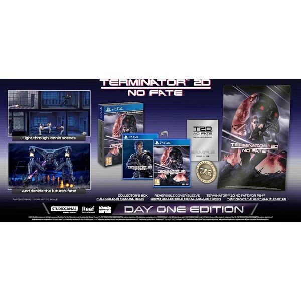 Terminator 2D: No Fate Day One Edition (PS4) - Hry na PS4 - Obrázok U0SF000N01
