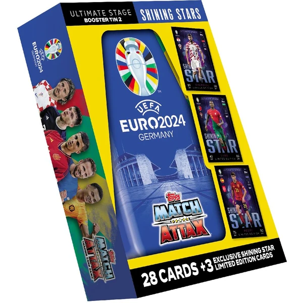 Futbalové karty Topps EURO 2024 Booster Tin - Futbalové karty - Obrázok U0Y2000O01