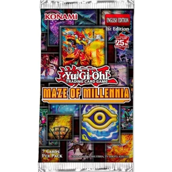 Yu-Gi-Oh! TCG Maze of Millennia Booster - Yu-Gi-Oh! karty - Hlavný obrázok