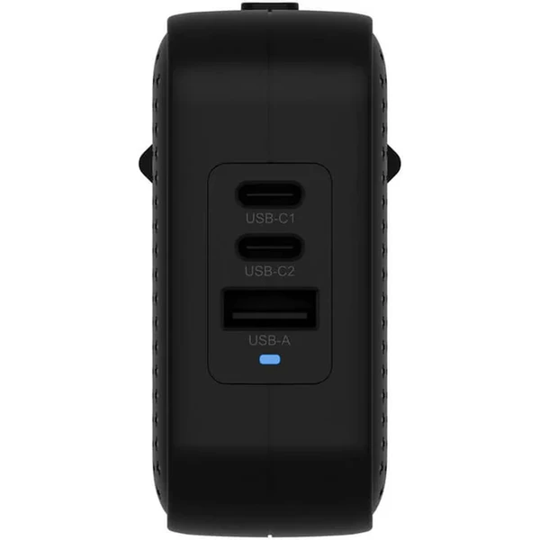 Hyper® HyperJuice® 70W USB-C GaN nabíjací adaptér (2xUSB-C + 1xUSB-A) čierny - Nabíjačky - Obrázok U135000K01