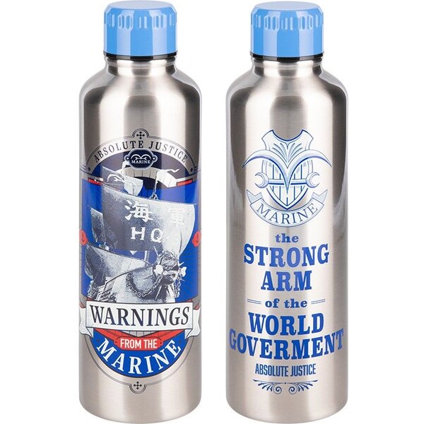 Fľaša nerezová One Piece - Warnings from the Marine 500 ml