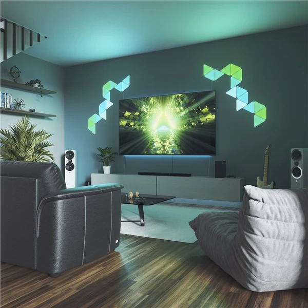 Nanoleaf Shapes Triangles Starter Kit (15 ks) inteligentné modulárne osvetlenie - Inteligentné osvetlenie - Obrázok U153000501