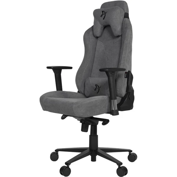 AROZZI VERNAZZA Soft Fabric herná stolička popolová - Stoličky - Hlavný obrázok