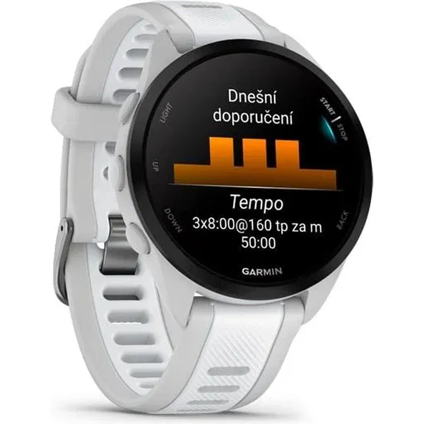 Garmin Forerunner 165 sivá/biela - Inteligentné hodinky - Obrázok U1C8000L01