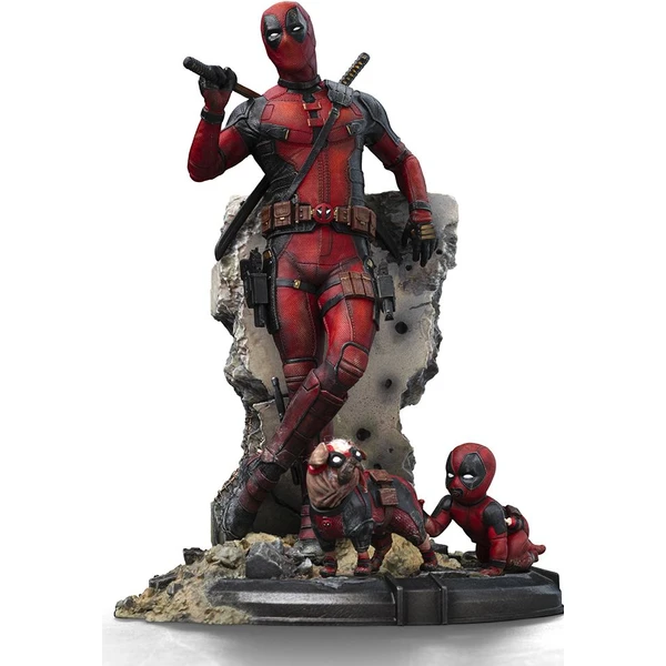 Soška Iron Studios Art Scale 1/10 Deadpool & Wolverine - Deadpool - Sochy a sošky - Obrázok U1M7000J01