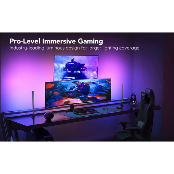 Govee Smart Gaming Light Bars LED Panely + Smart Dual ovládač - Inteligentné osvetlenie - Obrázok U1S6000L01
