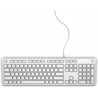 DELL klávesnica KB216/ multimediálna/ Azerty/ Francúzska/ USB/ drôtová/ biela - Klávesnice