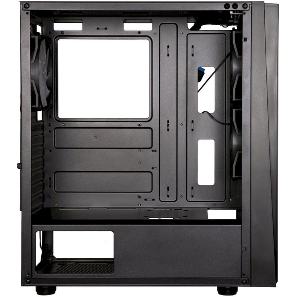 BitFenix ??skriňa Helios / ATX / 3x120mm RGB fan / 2xUSB 3.0 / USB 2.0 / tvrdené sklo / čierna - Počítačové skrine - Obrázok U22E000N01