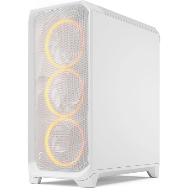 Fractal Design Meshify 3 White RGB TG Clear Tint - Počítačové skrine - Obrázok U22G000J01