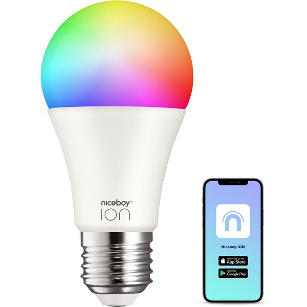 Niceboy múdra žiarovka ION SmartBulb RGB E27 12W