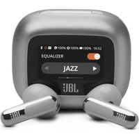 JBL Live Flex 3 bezdrôtové slúchadlá TWS strieborné - Slúchadlá