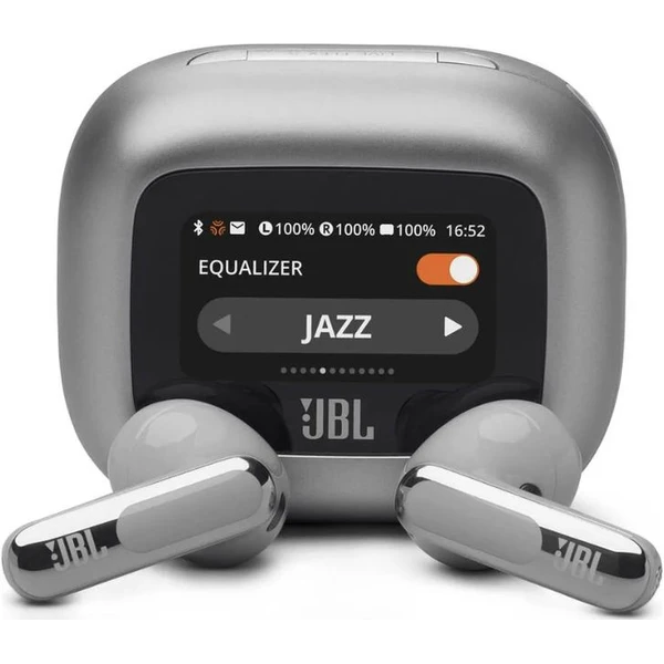 JBL Live Flex 3 bezdrôtové slúchadlá TWS strieborné - Slúchadlá - Hlavný obrázok