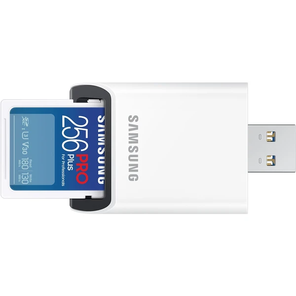 Samsung PRO Plus SDXC 256GB + USB adaptér - Pamäťové karty - Hlavný obrázok