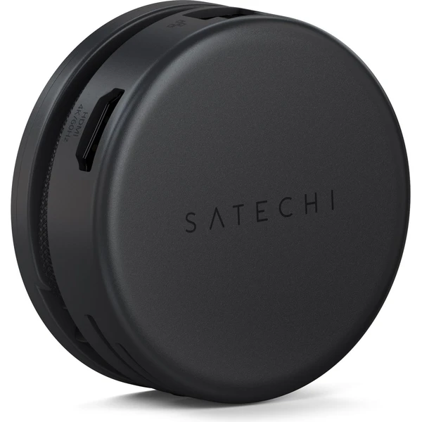 Satechi OntheGo 7v1 USB multiportový Hub čierny - USB huby - Obrázok U30N000K01